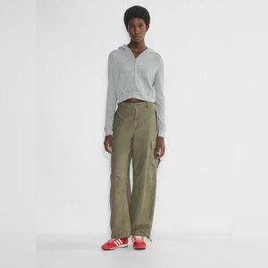 TNA Light Gray Textured HoodieNWOT